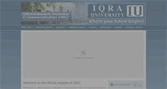 Desktop Screenshot of iurc.edu.pk